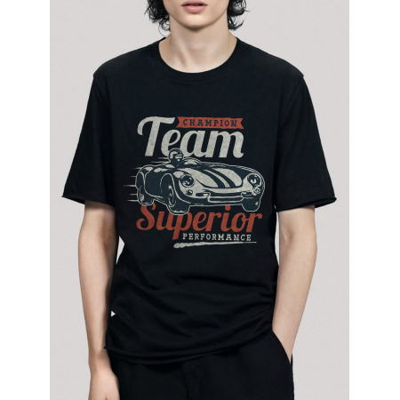 Tricou din bumbac Team Superior